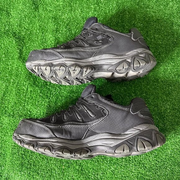 Skechers Cankton Men's Memory Foam Round Steel Toe Work Leather Shoes Size 10.5 - Picture 7 of 12